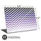 Chevron Purple Ombre Universal Laptop 11in (8.8 x 6.2in) Skin